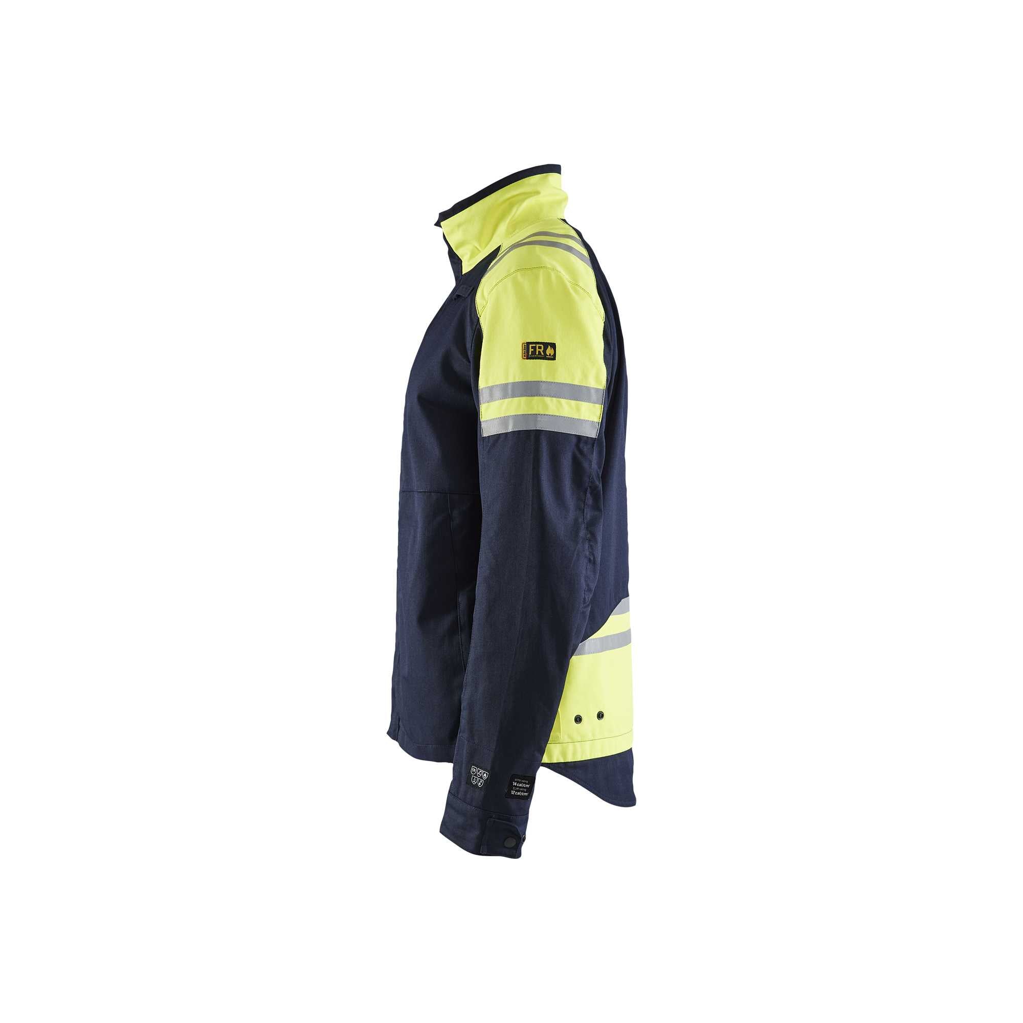 BLAKLADER 45051519 Inherent Steel Jacket Hi Vis Reflective Work Jacket MEN - Flame Retardant